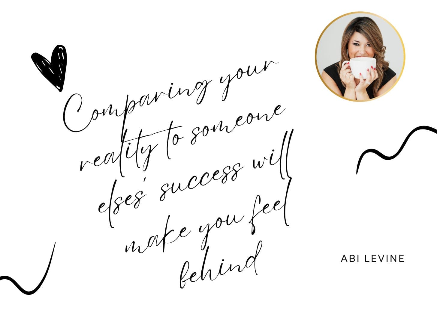 Why comparing your reality to someone else's success story will always make you feel behind
