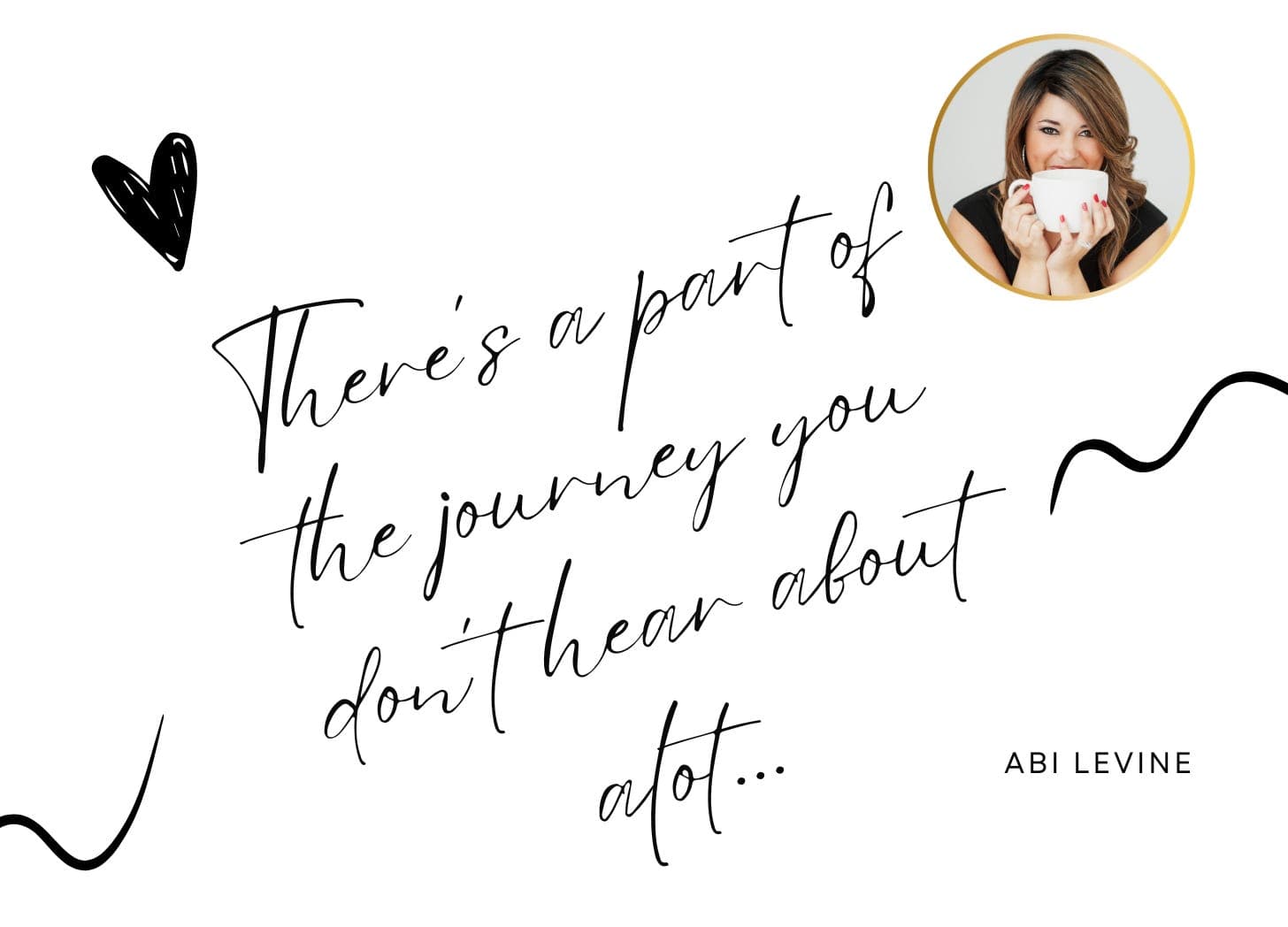There’s a part of the journey you don’t hear about a lot